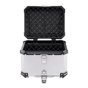 TOPATY Top Box Motorcycle Motorcycle Tour Tail Box 45L Motorcycle Rear Trunk Luggage Case with Anti-Theft Lock Motorbike Tail Storage Box Waterproof \u0026 Shock Absorption compatible